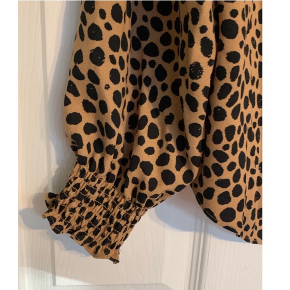 NWT Animal Print Long Sleeve Top - Picture 5 of 5